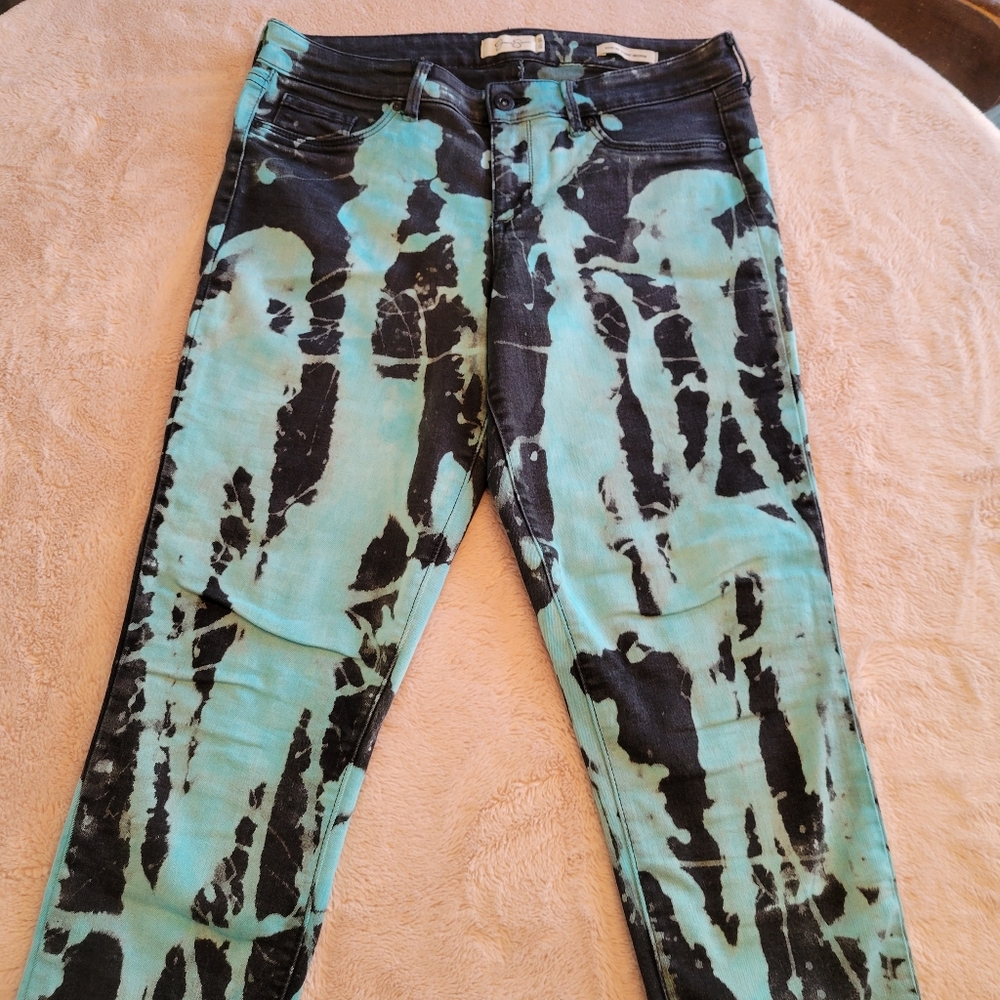 Custom Distressed Jessica Simpson Kiss Me Super Skinny Jeans